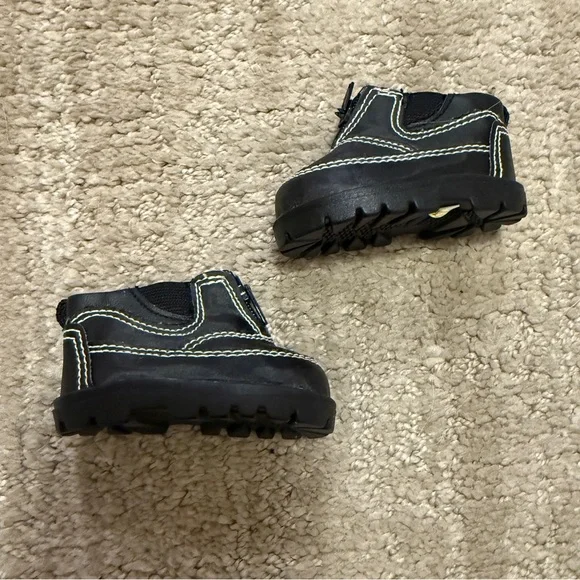 American Girl Doll Black Zip Ankle Boots ONLY- Released 2002/Retired 2004 - Picture 4 of 6